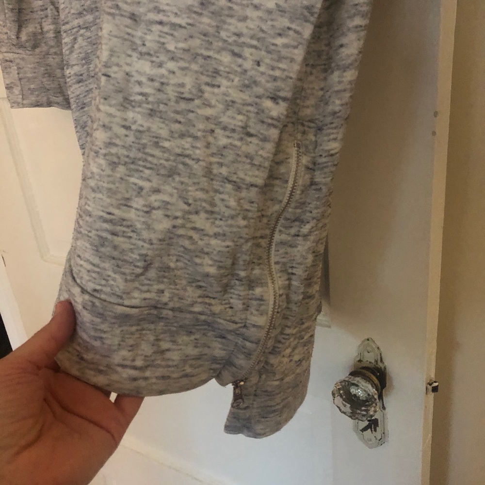 Cynthia Rowley Zippered Lightweight Sweatshirt, L - Picture 2 of 6